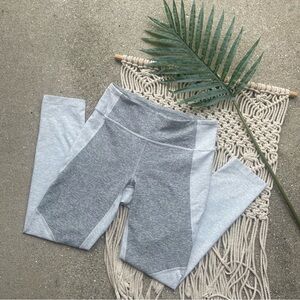 Outdoor Voices Grey Color Block Leggings Size Small